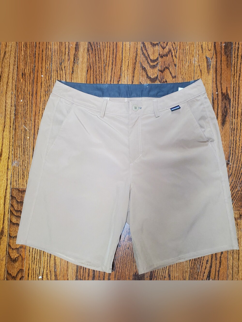 Patagonia Men's Hydropeak Hybrid Walk Short Khaki Size 32